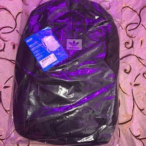 black adidas backpack
